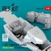 RESKIT RSU48-0515 F-35C Lightning II cockpit (Detailed edition) for Tamiya kit (3D Printed) (1/48)